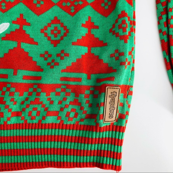 NWT Men's Beer Bottle Opener Ugly Christmas Sweater Size Large - Picture 6 of 9